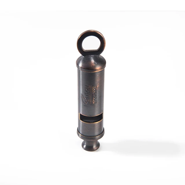 Factory Outset Two-tone siren outdoor survival brass whistle