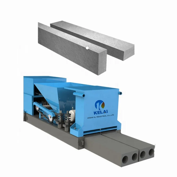 Prestressed concrete lintel molding machine