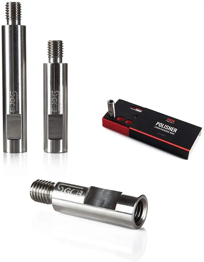 Ultra Stainless Steel Mini Rotary Extension Shaft Interconnectable 5/8In Thread Set of 3
