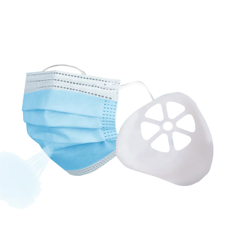 Новый продукт Amazon Маскировочные аксессуары силиконовый держатель для лица дышащий Внутренний 3D Маскировочный