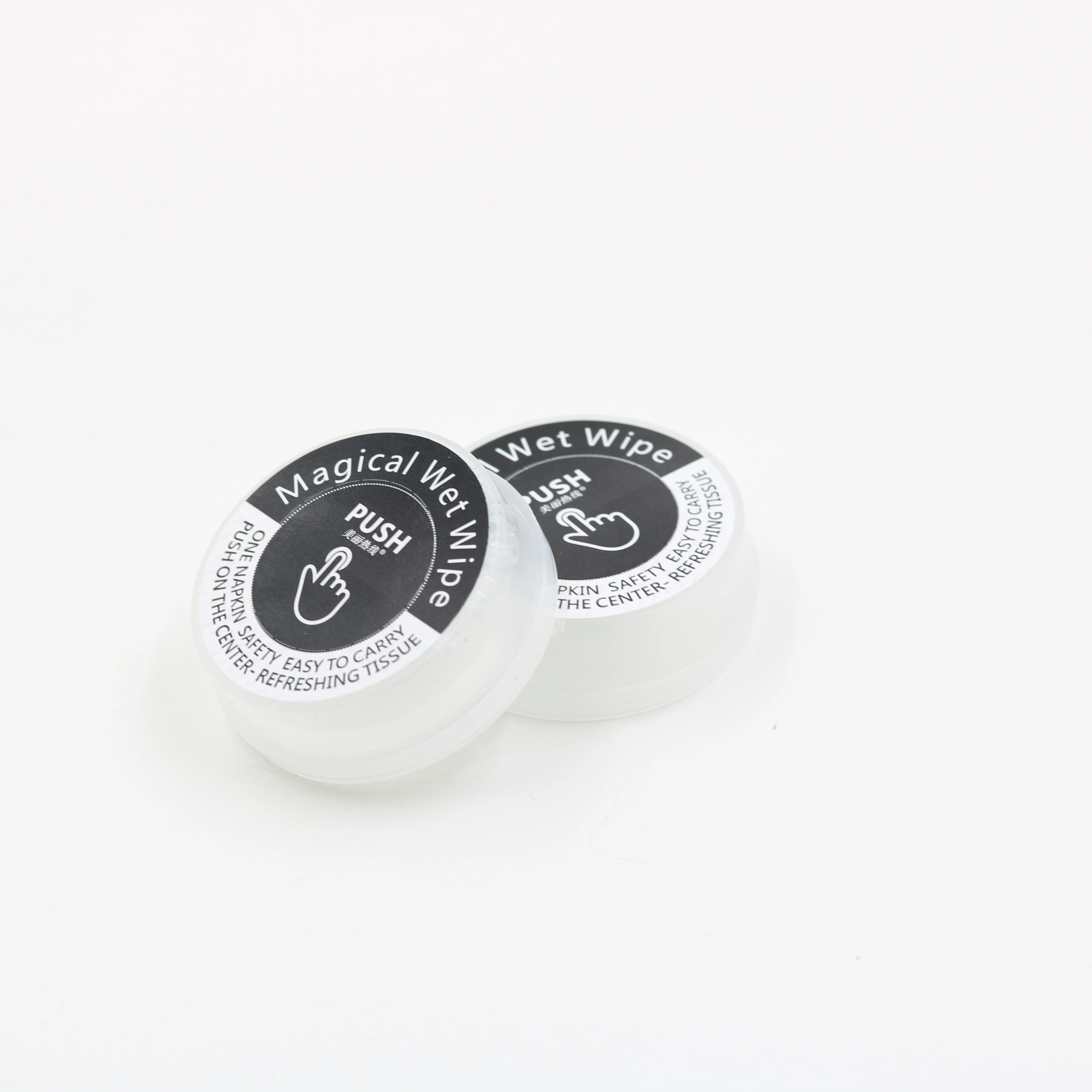 Portable mini travel size Wet Wipes disposable wet paper towels Push wet wipes for Travel