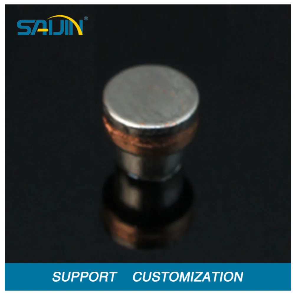 electrical solid tungsten contact rivets for horns tungsten contact point electrical tungsten contact