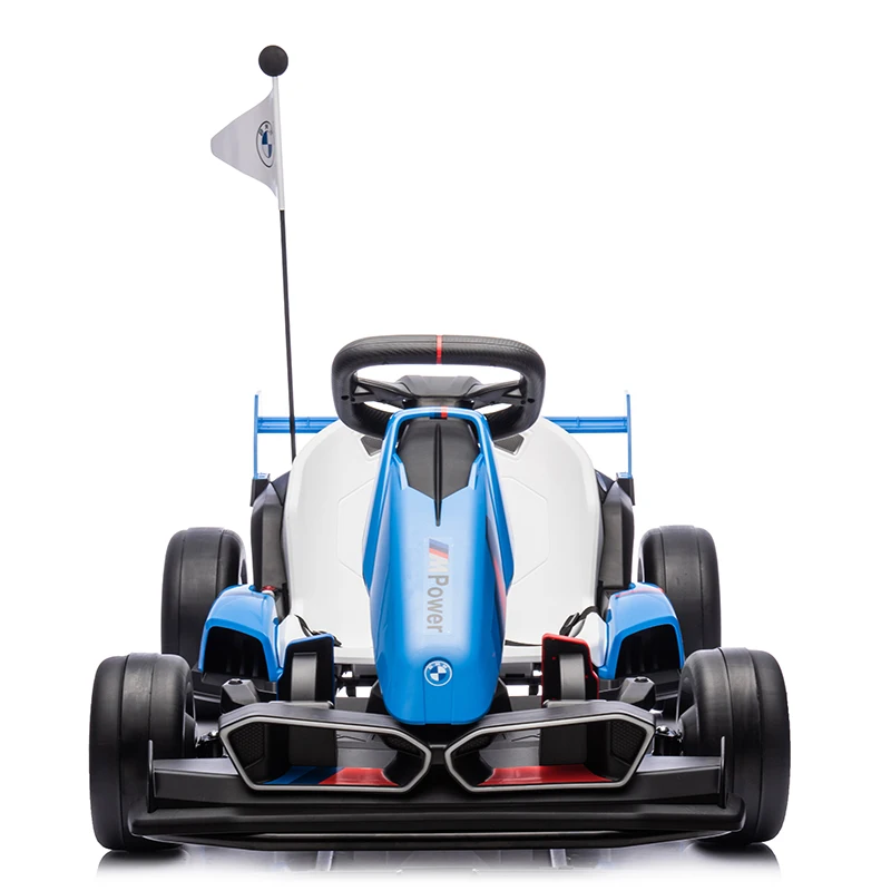 New Arrival 24V 200W BMW Licensed Electric Children Battery Drift Pedal Kid Go Kart Ride On For Children