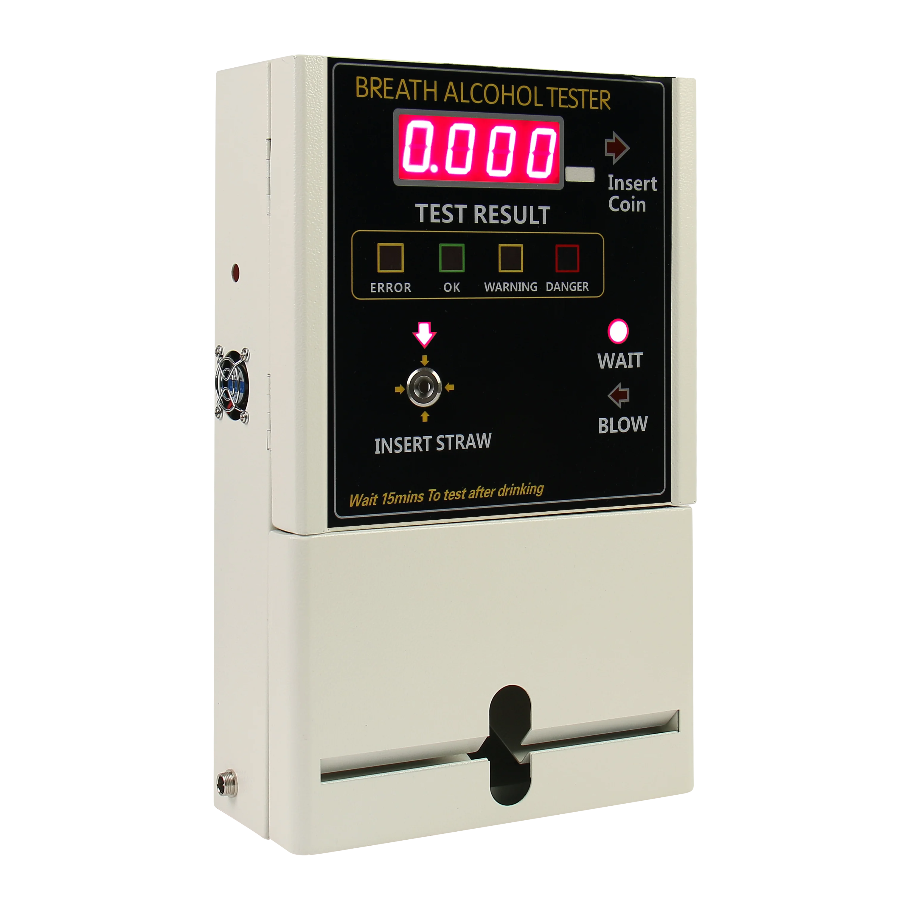 Drunk Driving Alcoholimetro Coin Operated Alcohol Tester Alcohol Breathalyzer Alcohol Meter