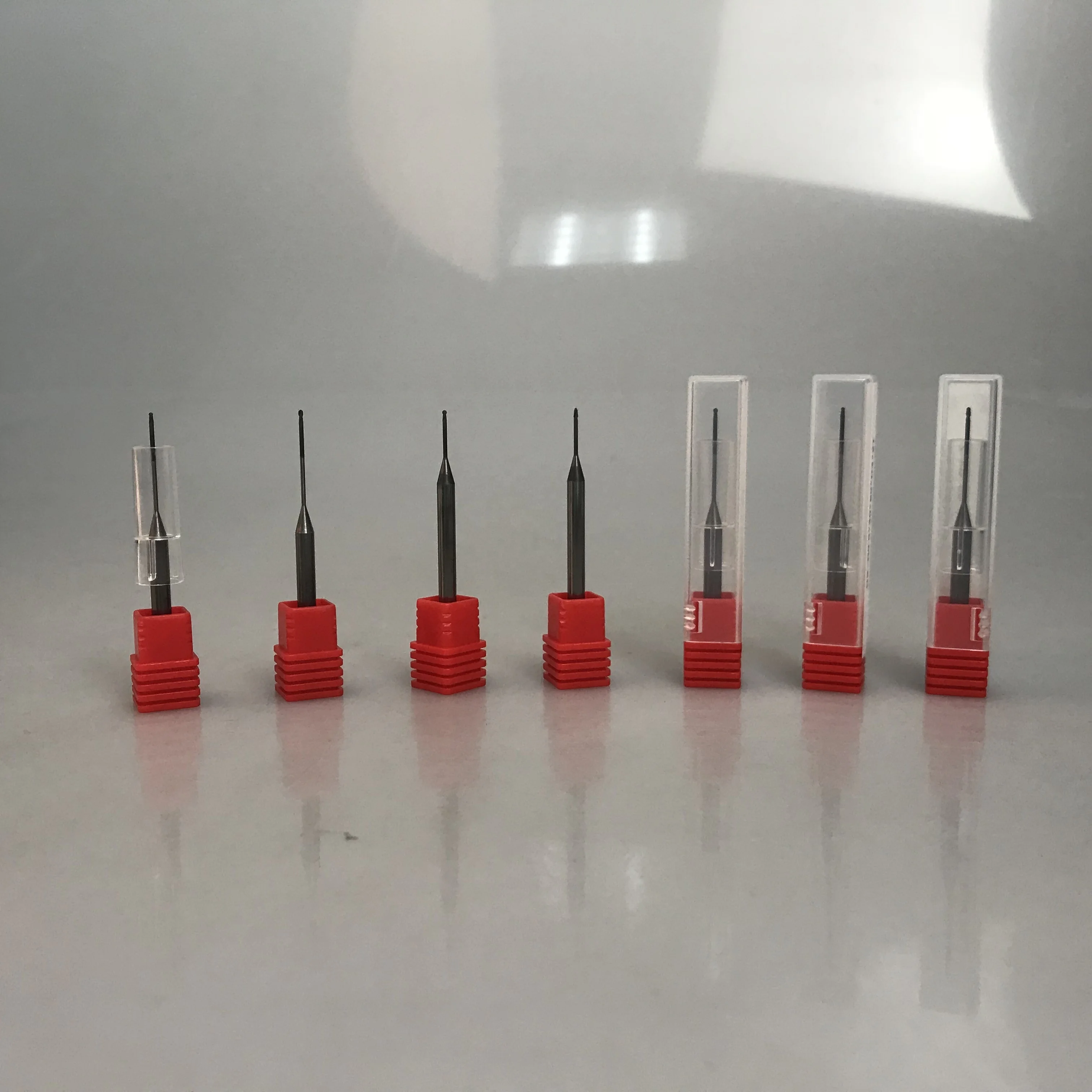 Long neck CVD diamond coated super quality precision  end mill cutter for graphite in bulk/wholesale