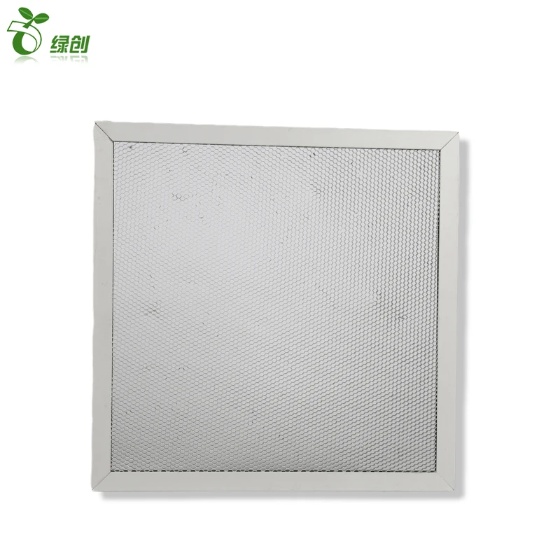Nano-TiO2 formaldehyde removal metal mesh frame Aluminum base photocatalyst filter