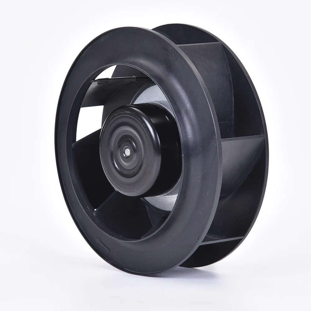 175mm 230V EC Centrifugal Ventilation Fan Electrical Brushless Backward Curved 120W High Power Centrifugal Exhaust Blower