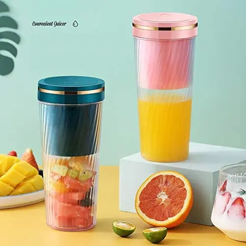 3 in 1 Fruit Juicer Smoothie Machine Mini Bottle Electric Portable Blender Cup Juicer