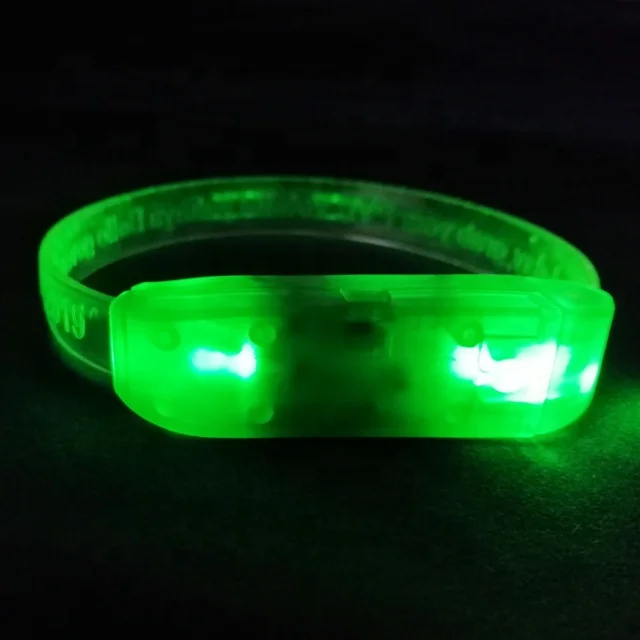 event Infrared and rfid remote control Party LED wristband