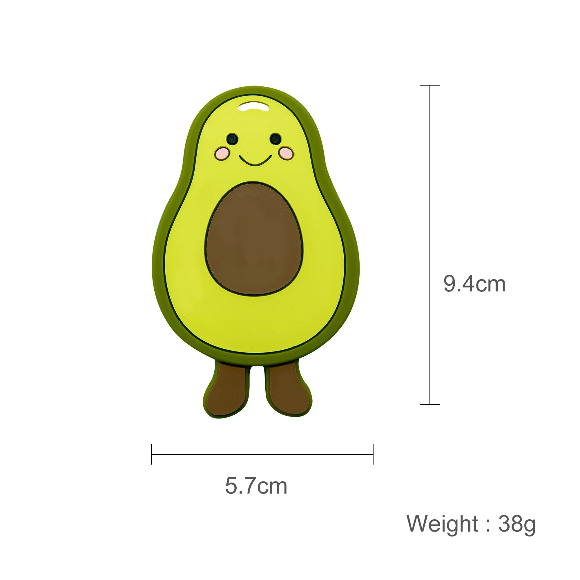 BPA Free Newborn Soother Cartoon Animal Chewable Teething Toy Silicone Baby Teether