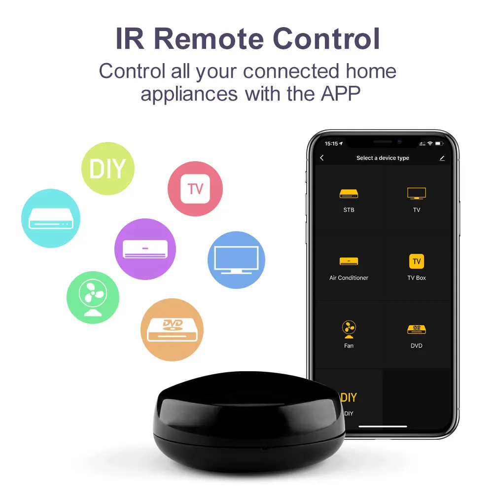 Google Alexa Remote Controller for TV air conditioner Fan WiFi IR Hub Universal Controller