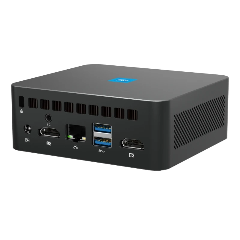 Zkmagic Hot Selling Computer Mini PC Linux OS M8 Intel N95 CPU M.2 SSD PCIE NVMe 4K Dual HD-MI PC Gaming PC