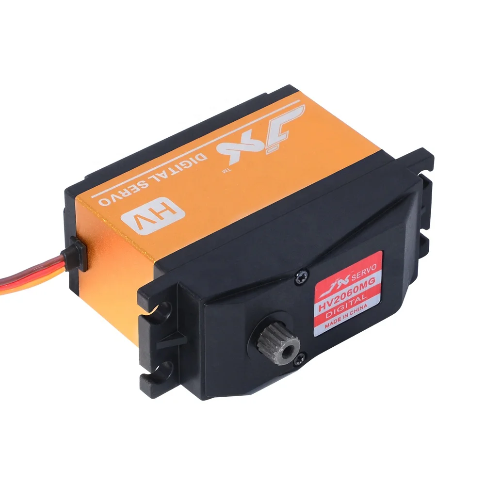 JX Servo PDI-HV2060MG 180 degree 60KG Metal gear High Voltage High Torque Core Digital Servo 1/5 Car UAV Robot Servo Motor