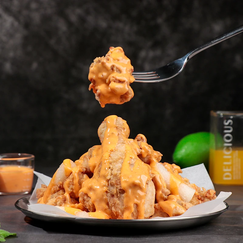 Popular Mckeith 1KG Beef Hamburger Salad Dressing Sauce 1kg/12 bags Better For Barbecue And Fried Food