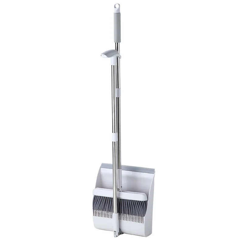 Broom Dustpan Set Combination Household  Broom Floor Broom Non Stick Hair Garbage Shovel Fine Soft Hair
