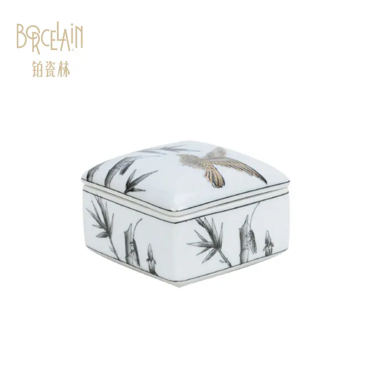 China Suppliers wholesale porcelain custom wedding small jewellery luxury gift box