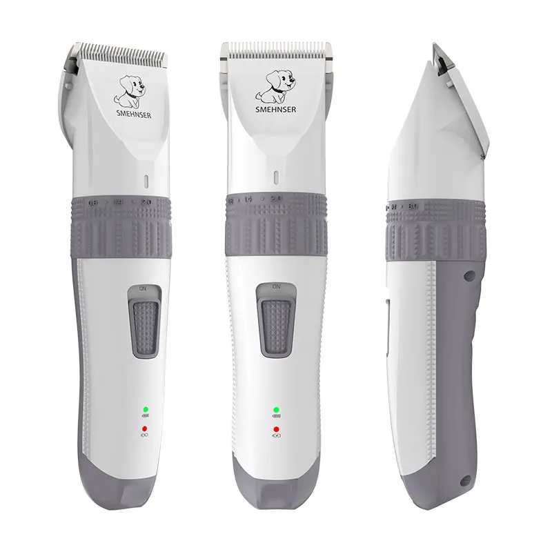 Electronic Pet Grooming Kit Clippers Low Noise Cordless Electric Quiet Pet Cat Dog Hair Shaver Set