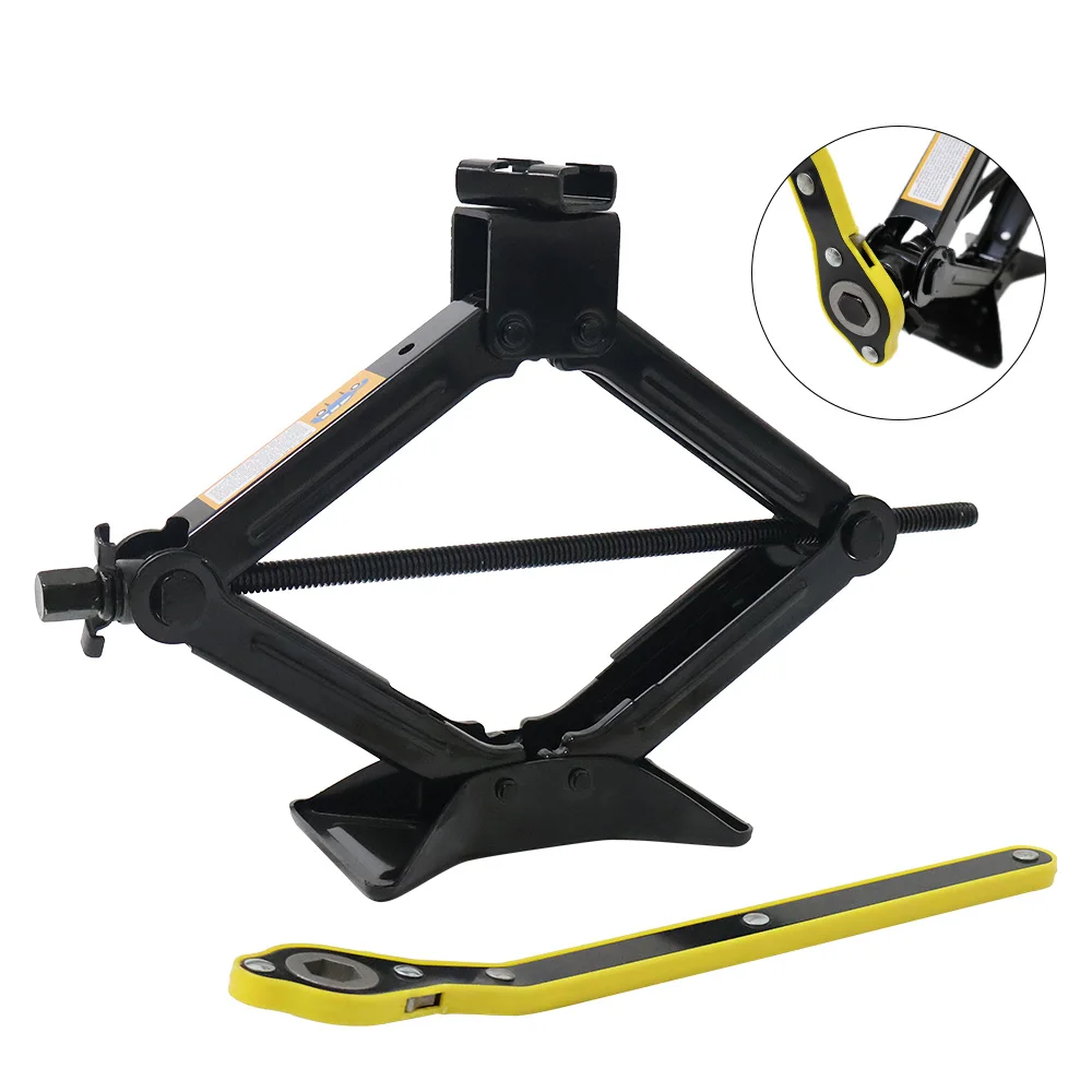 Car Repair Tool Car Labor-saving Jack Ratchet Wrench Scissor Jack Garage Tire Wheel Lug Wrench Labor-saving Wrench