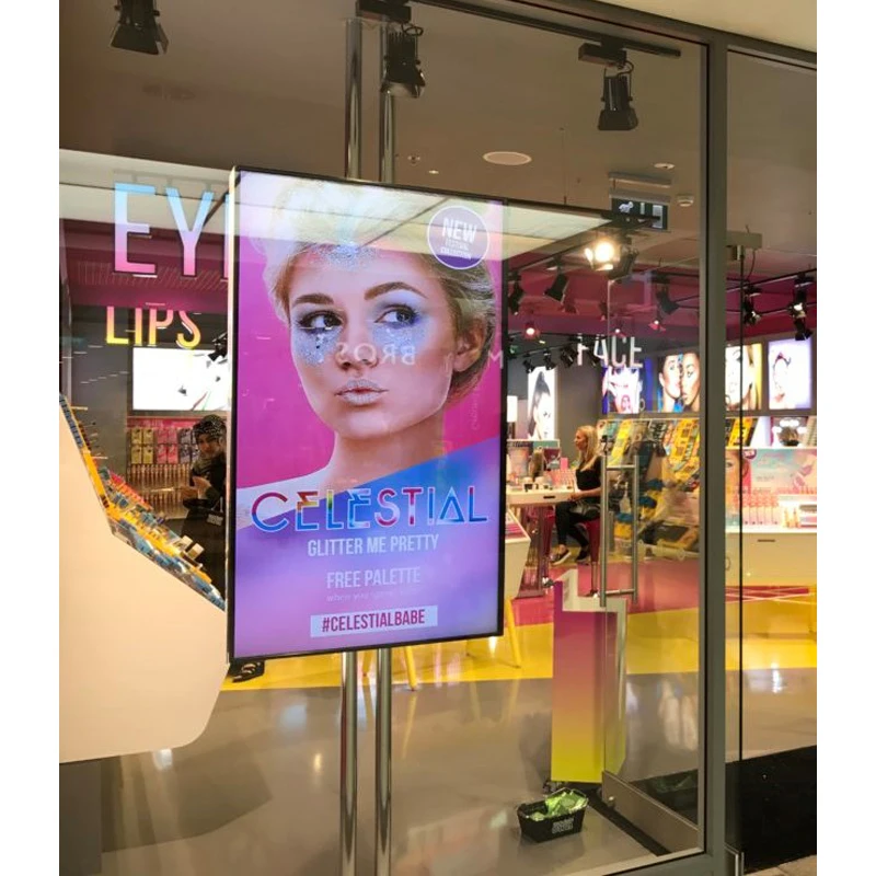 Заводская цена, внутренний рекламный экран 32/43/49/55/65/75 дюймов, ЖК Цифровая вывеска для розничной продажи, оконный дисплей