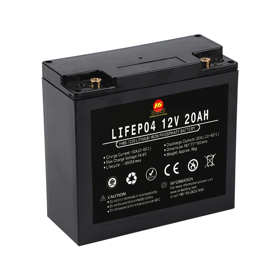 Rechargeable Motorcycle Starting 12.8v 1600mah Batt Sealed Deep Cycle Lithium 12v Start Battery 2.5ah