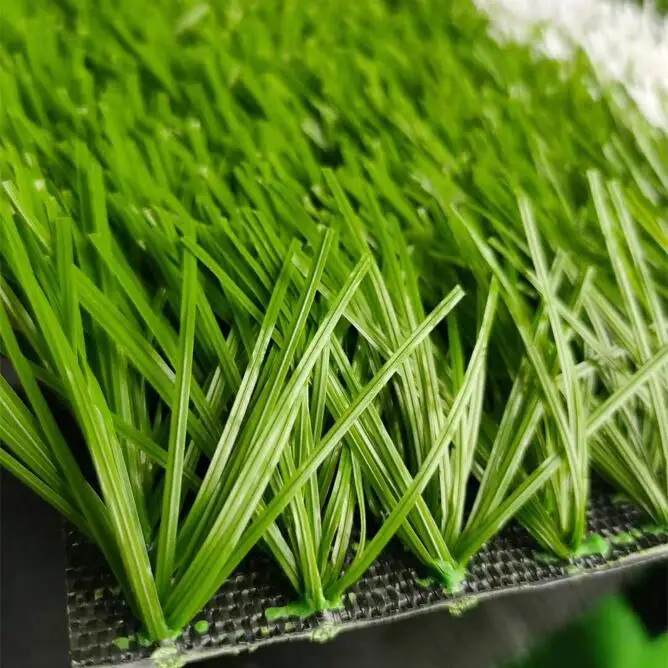 High Density PE Artificial Grass Carpet Roll for football court