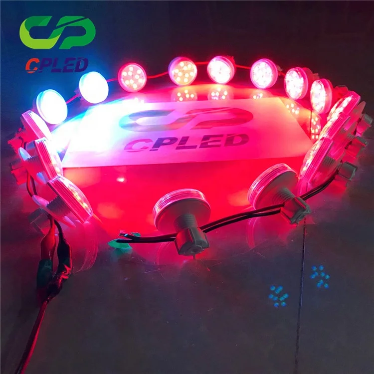 amusement lamp lights 45mm pixel 9leds smd5050 fairground turbo led cabochon E14