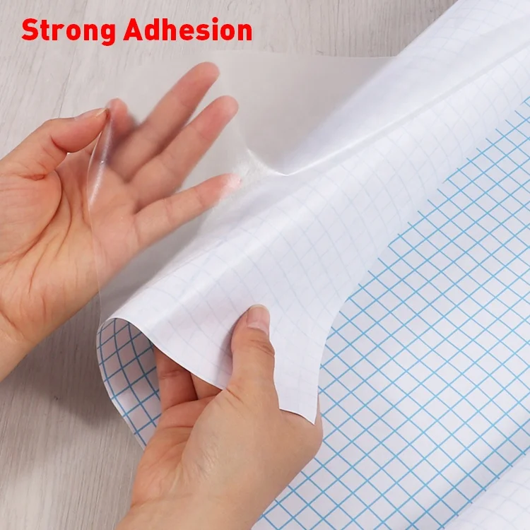 Foska Wholesale PVC CPP Material Clear Matte Roll Self Adhesive PVC Book Wrapping Film for Protecting Books and Documents