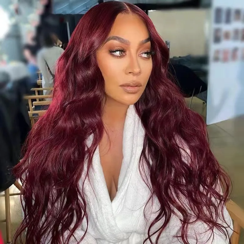 Европейская и американская мода средние длинные вьющиеся волосы большой волнистый парик из химического волокна