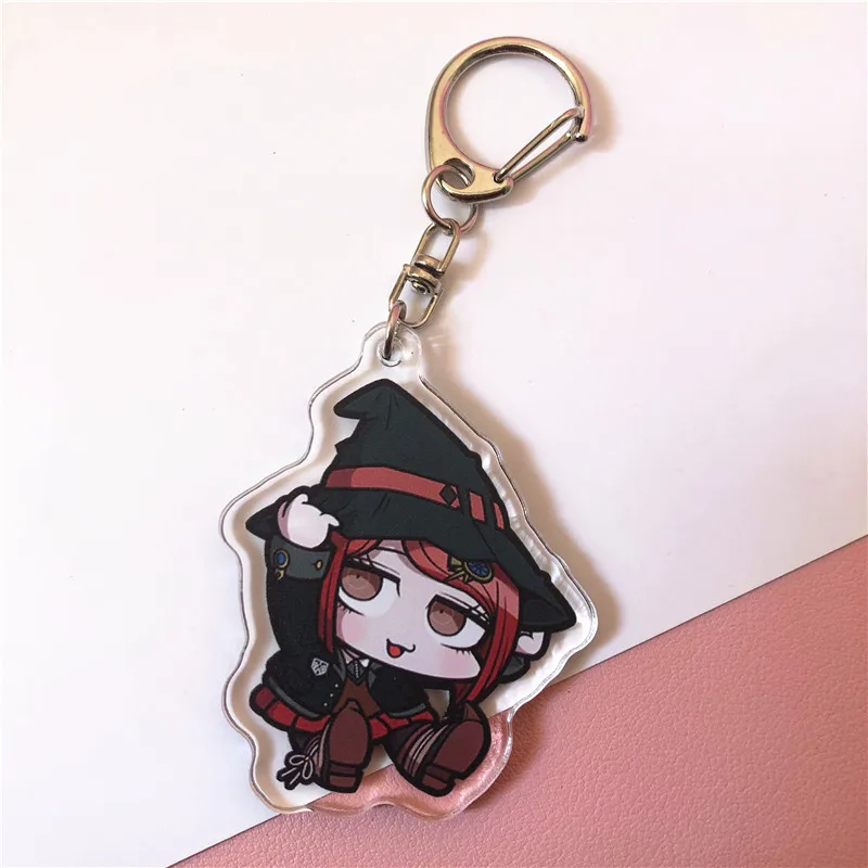 Factory Sale Various Two-sided Printed Clear Acrylic Keychain Charms