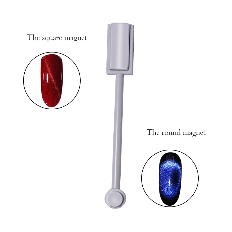 5D 9D Cat Eye Gel Polish Magnetic Stick High Quality Strong Cat Eye Magnet Two Heads 3D Factory Price LED Lamp 30s Uvlamp 2mins