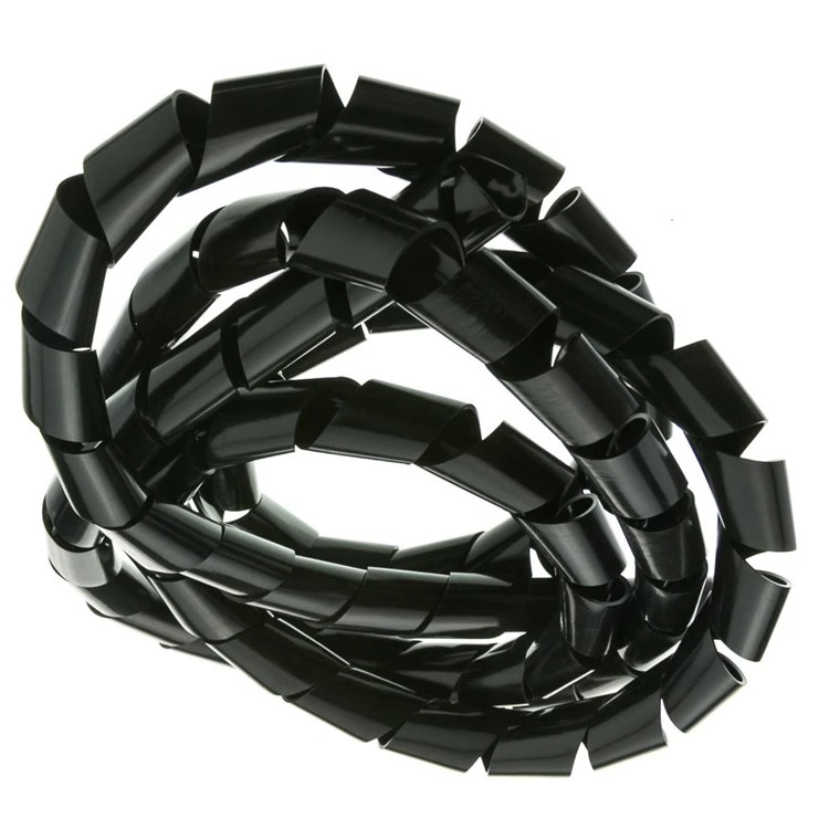 cable tidy organizer spiral cable binding wrap for wire harness management