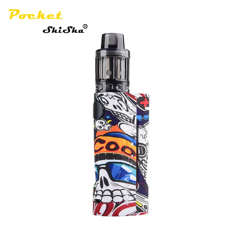  Разноцветный бокс мод Vapor storm одноразовый резервуар 90 Вт ECO vape
