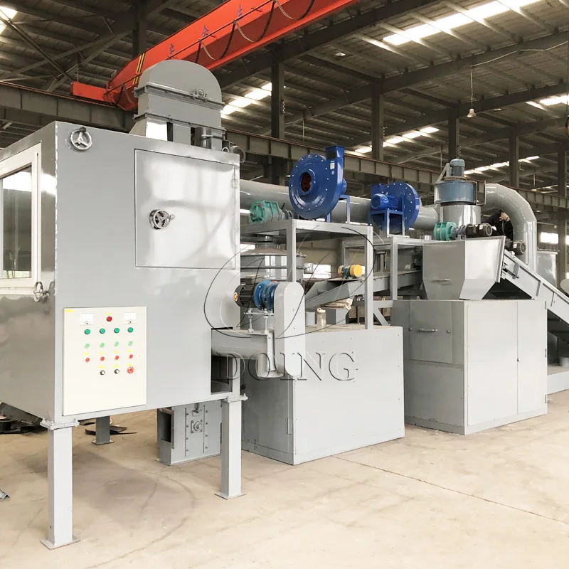 High separation rate E waste Scrap PCB Recycling Machine separate precious metals from resin