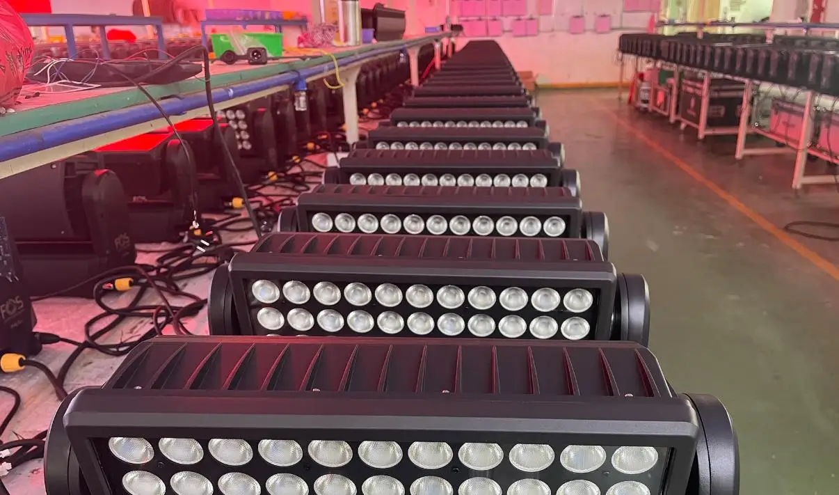 city light IP65 waterproof led wash moving head light 44x10w 4in1 RGBW outdoor led wall washer light