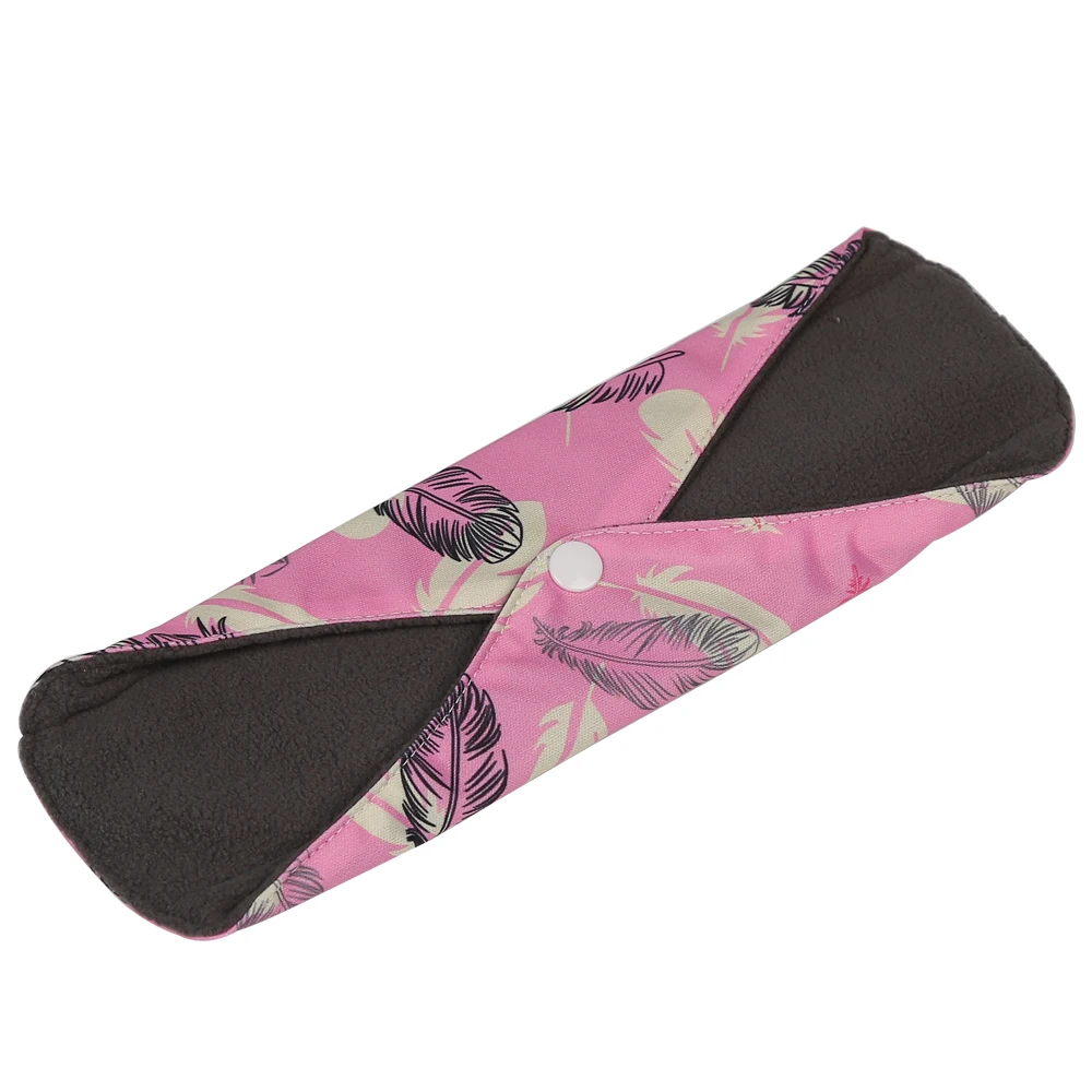 Reusable Organic Bamboo Cloth Menstrual Sanitary Pads For Women