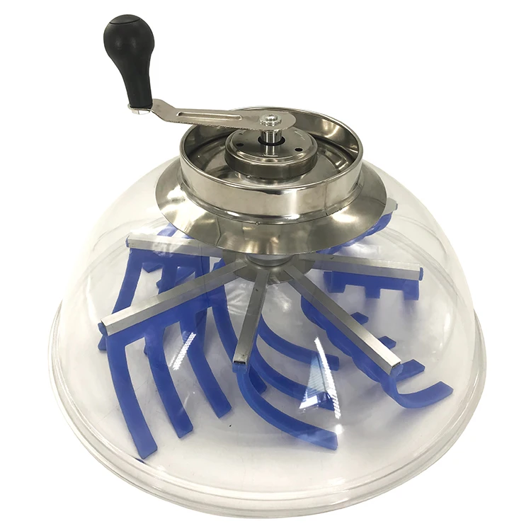 Clear Plastic Cover VIREX Hydroponic Hand-Driven 16 Inch Bowl Leaf Bud Trimmer