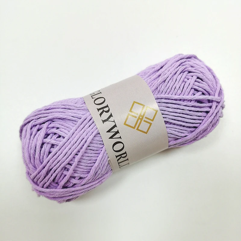 Европа супер горячий продавать из чесаного хлопка 9 прядей мягкой пряжи 50 г шарики для ручного вязания 100% молока хлопчатобумажной пряжи