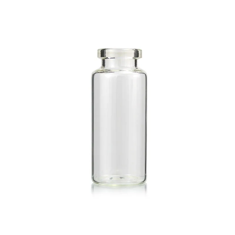 15ml 20ml 25ml 30ml 45ml Clear Glass Cork Bottle DIY Handcraft Round Glass Vials Wooden Cork