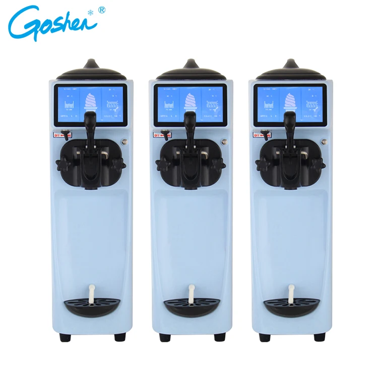 Commercial Frozen Yogurt Machine Soft Ice Cream Machine Price 3 Flavors Soft Ice Cream Machine For Shop