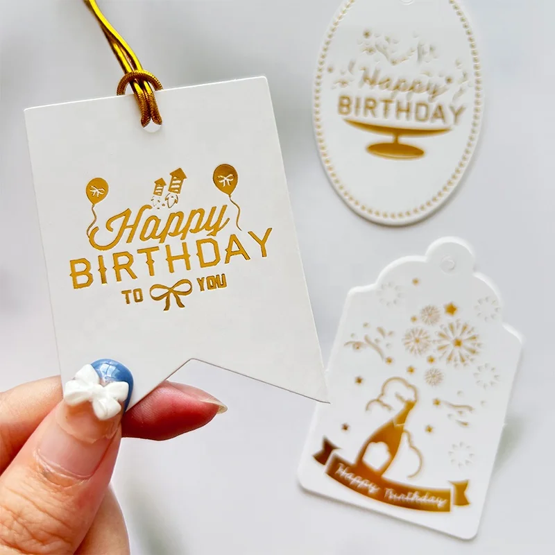 Hot Sale Custom Gold Foil Luxury Texture Double Side Printing Birthday Personalized Custom Paper Gift Wedding Invitation Cards