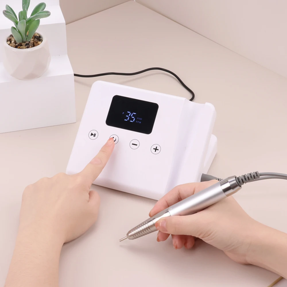 professional marathon nail drill machine 35000rpm nail supplies salon equipment electric sander and vacuum cleaner