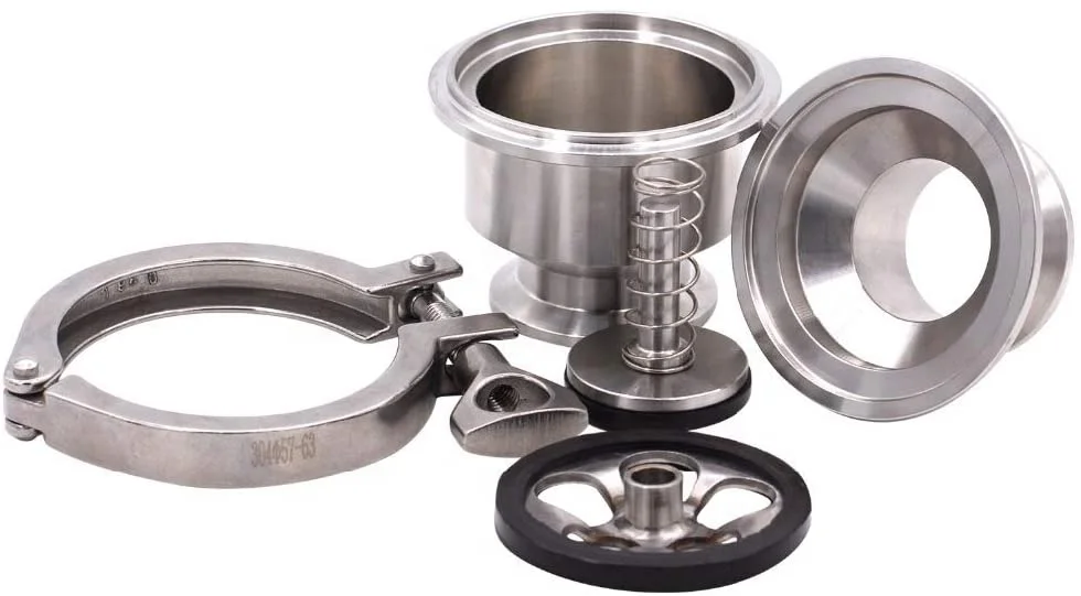 Factory food grade sanitary Non return valve SS304/316 Check Valve Clamp