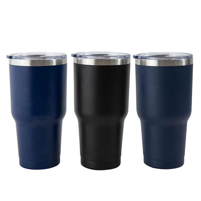 Double Wall Vacuum Vasos Keep Cold Glasses Cups 30oz Tumblers Stainless Steel Termos steel tumbler