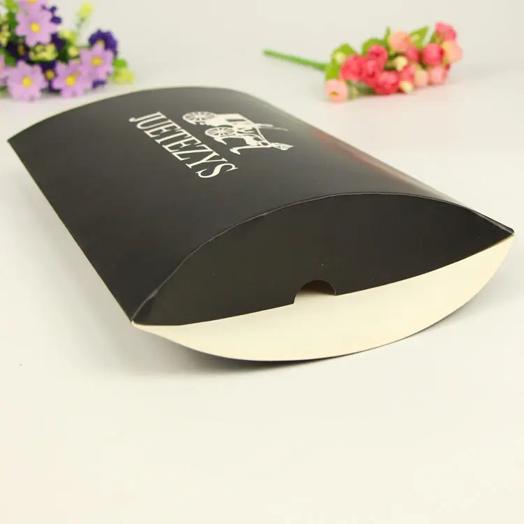 Custom luxury scarf packaging boxes fine silk scarves pillow box shaped shawls gift paper boxes