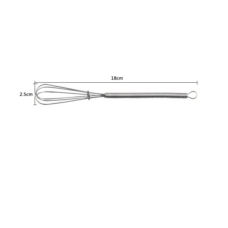 1pcs Stainless Steel Salon Hair Color Dye Mixer Hair Care Styling Tools DIY Home mini egg whisks egg mixer whisk