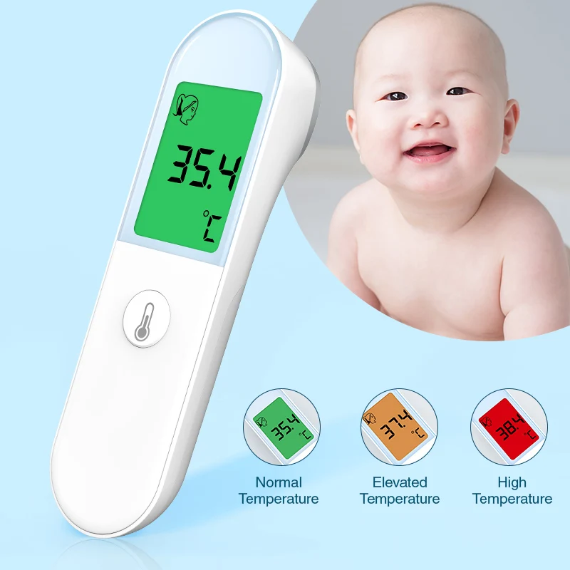 Yonker Manufacturer Portable Baby no-touch Medical forehead thermometer non contact ir infrared forehead fever thermometers