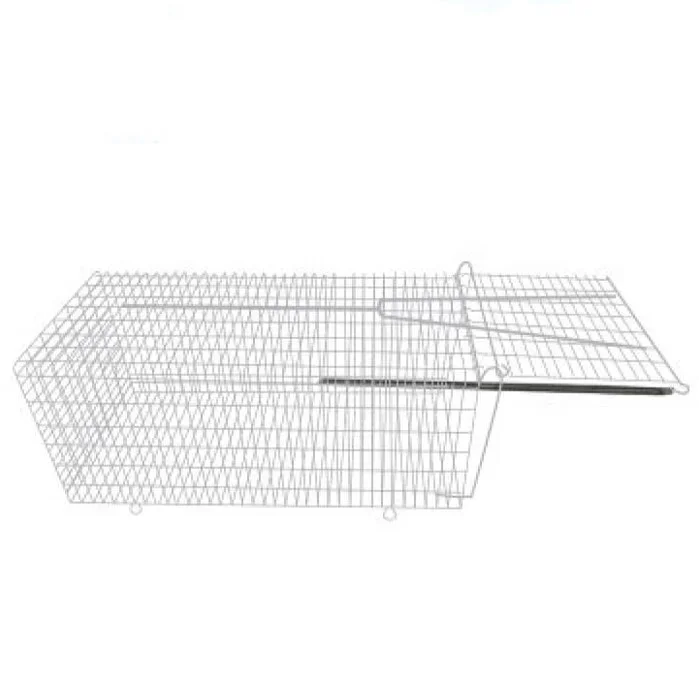 Galvanized Iron Wire Double Door Rat Mouse Cage Trap Humane Live Catching Rat Trap Cage