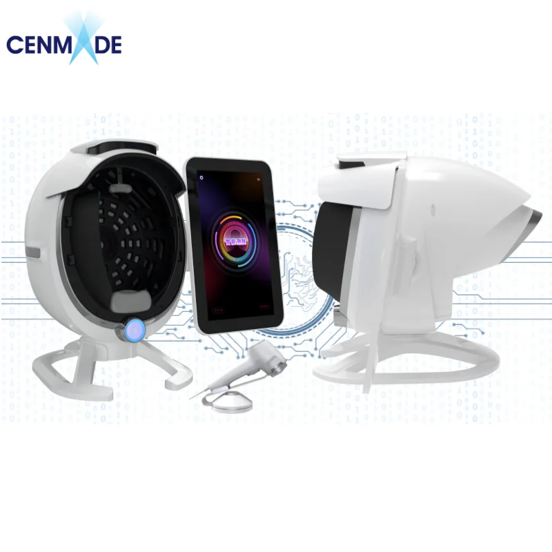 Portable 3d Facial Skin Moisture Spectrophotometer Skin Analyzer Scanner Detector