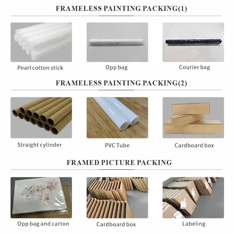 Wholesale Decor for hotel oil Painting art Three-Panel Painting elk Wall Art Canvas Other wall Paintings
