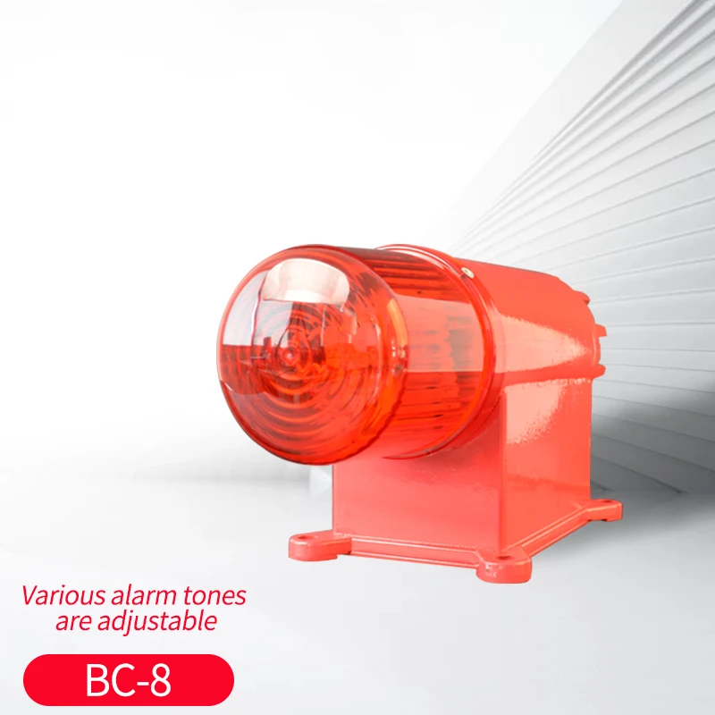 waterproof Electronic horn alarm outdoor siren and strobe light lamps china manufacturers